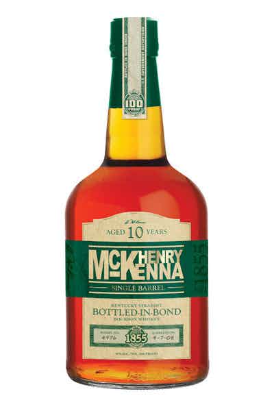 Henry McKenna Single Barrel Bourbon, 10 Year, Bottled-in-Bond