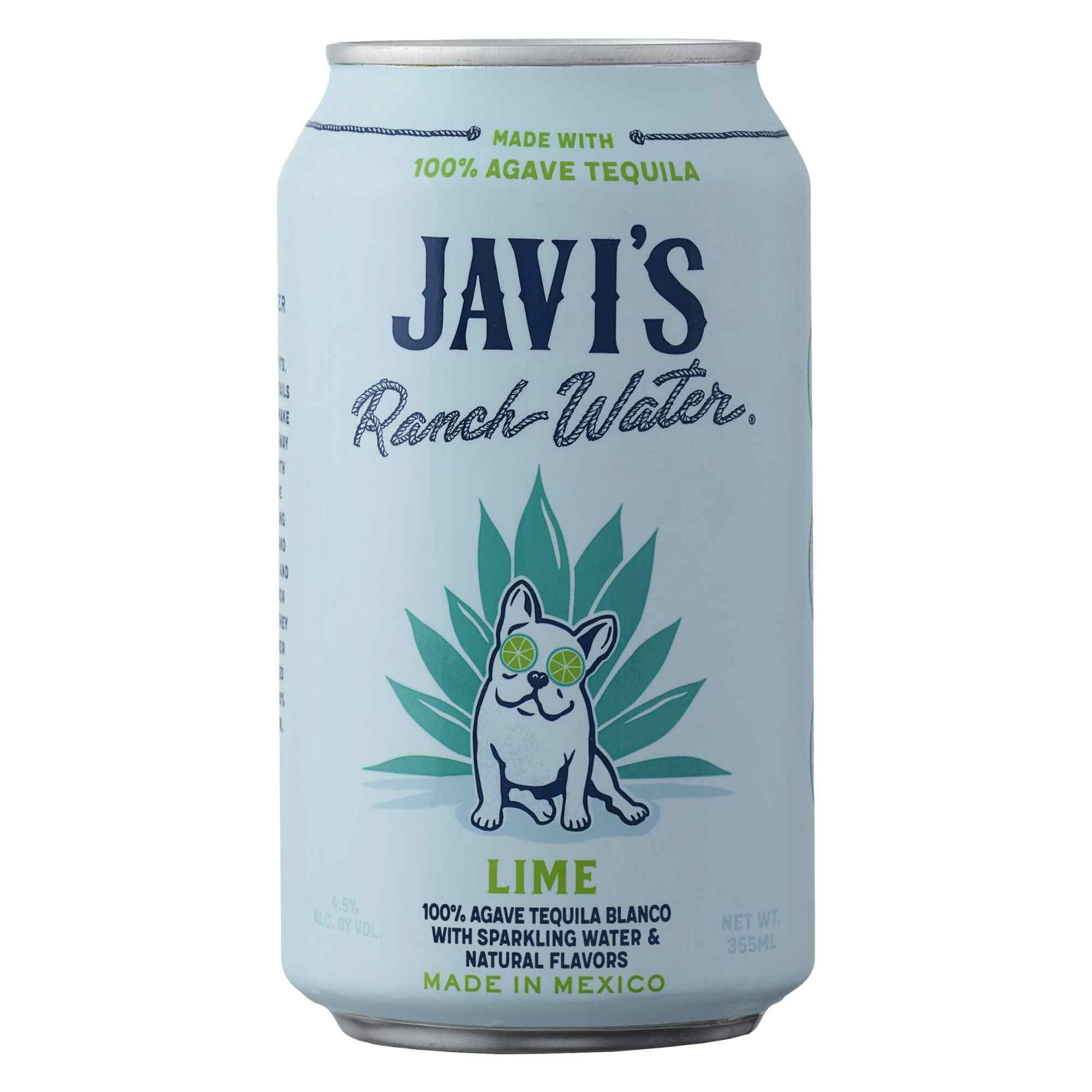 Javi’s Ranch Water Lime Tequila Seltzer