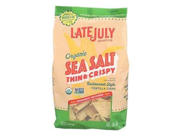 Late July Organic Sea Salt Tortilla Chips Price & Reviews | Drizly