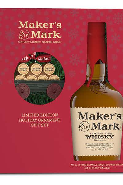 Maker's Mark Distillery Wagon Ornament Limited Edition Gift Set