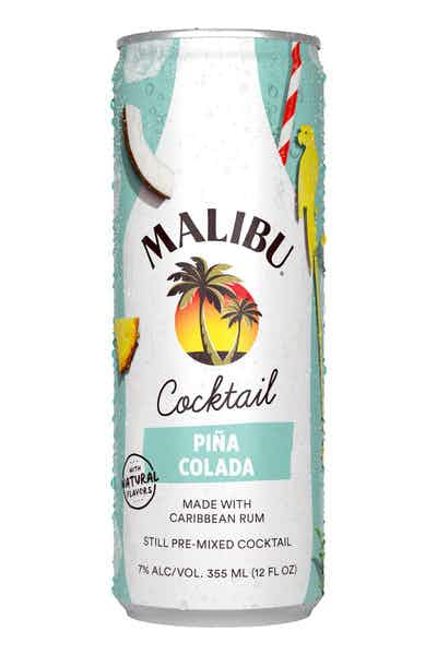 Malibu Pina Colada Cocktails