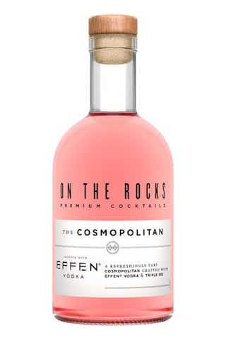 On The Rocks Effen The Cosmopolitan Cocktail 