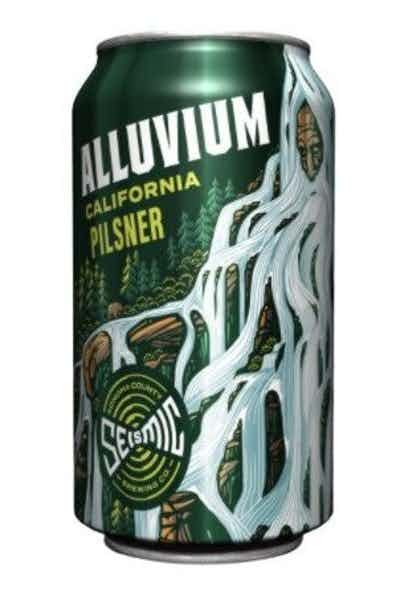 Seismic Brewing Alluvium California Pilsner