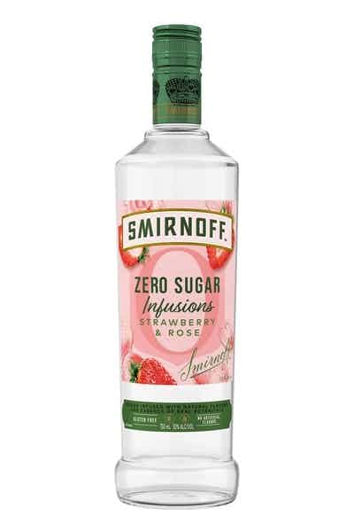 Smirnoff Zero Sugar Infusions Strawberry & Rose