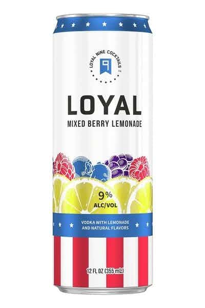 Loyal 9 Mixed Berry Lemonade Vodka Cocktail